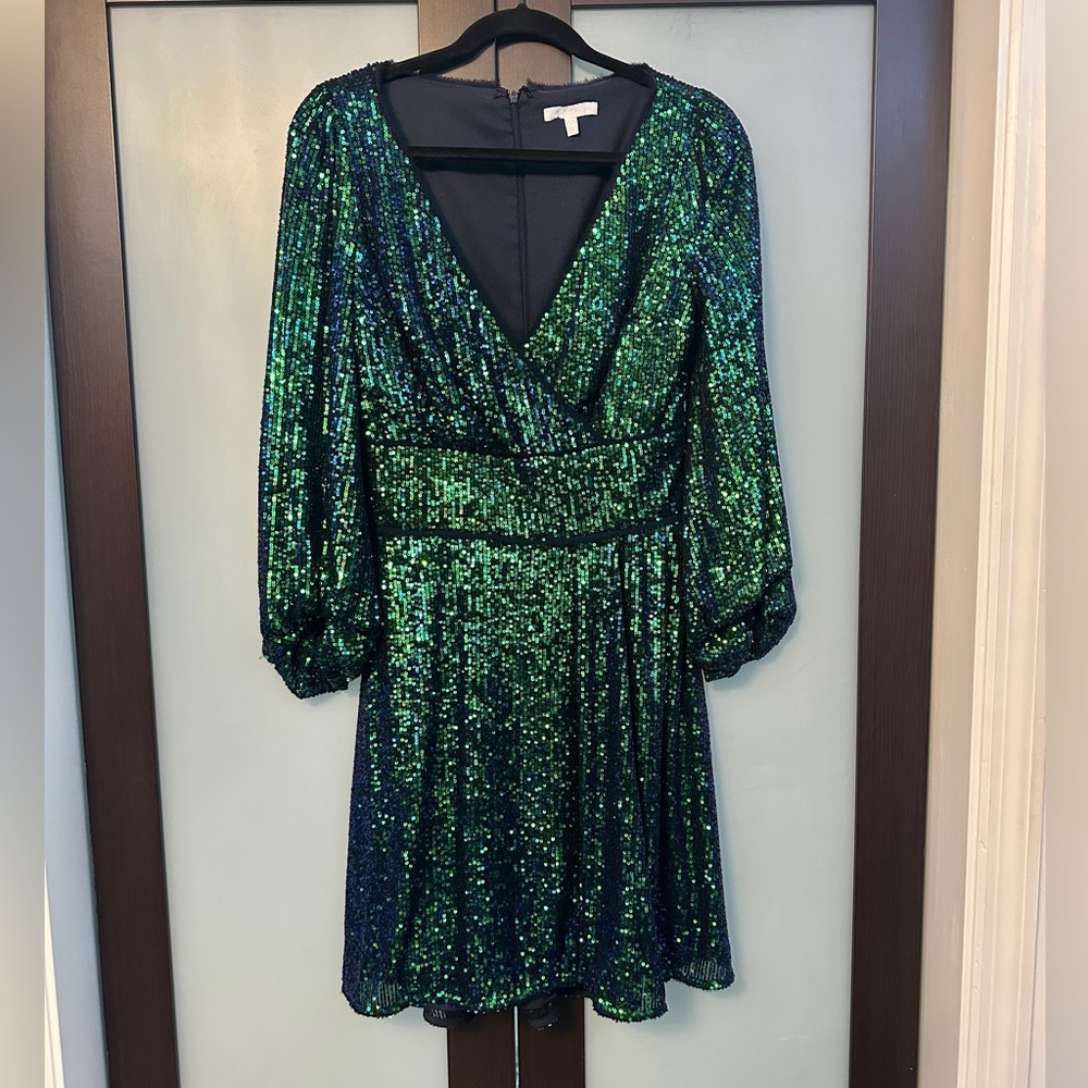 Green Sequin Dress Size S